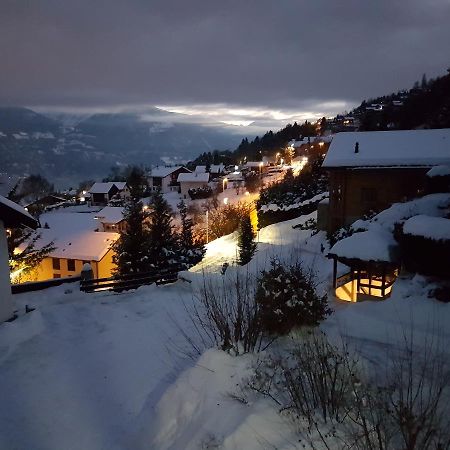 Mollens Chalet Appartement Crans-Montana Buitenkant foto