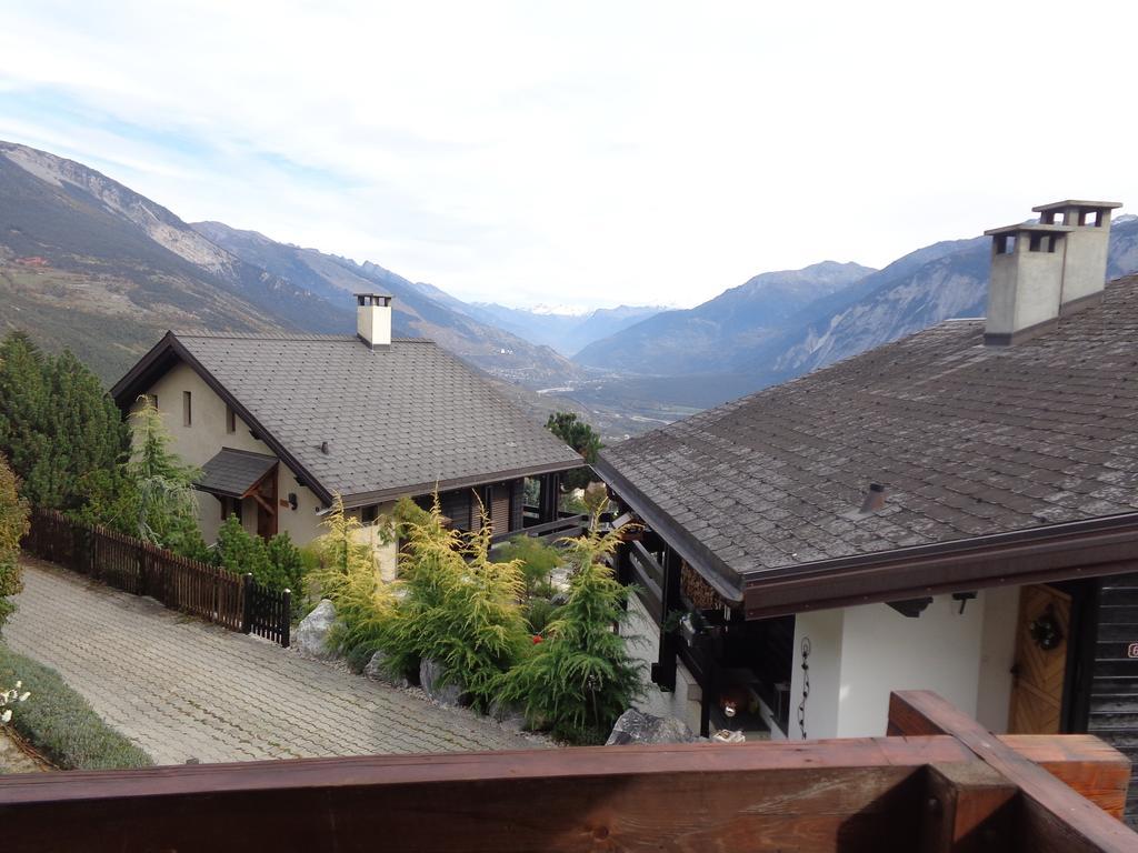 Mollens Chalet Appartement Crans-Montana Kamer foto