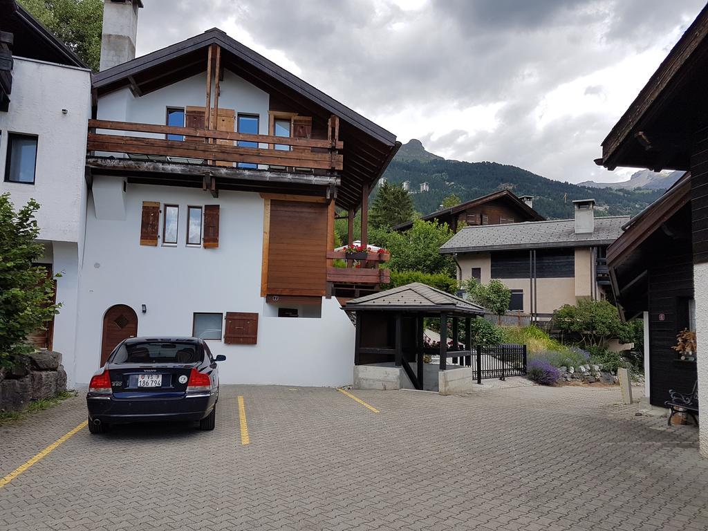 Mollens Chalet Appartement Crans-Montana Buitenkant foto